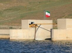 بارندگی امسال سد اکباتان همدان را سرریز کرد