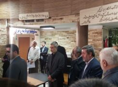 حضور استاندار همدان در پای صندوق رأی