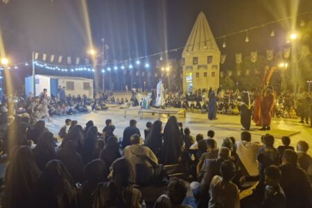 برپایی تعزیه در آستان حضرت حیقوق نبی(ع) تویسرکان