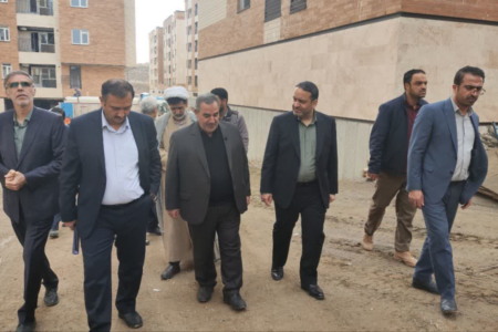 پیشرفت فیزیکی ۹۰ درصدی طرح ۶۹۰ واحدی نهضت ملی مسکن همدان