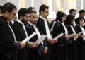 شروع به کار ۶۱ کارآموز وکالت با قرائت سوگندنامه/ قول مساعد رئیس دیوان عالی کشور برای حل مشکل تردد وکلا