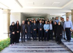 بازدید خبرنگاران از نیروگاه شهید مفتح همدان