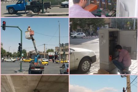 ۱۴ تقاطع پرتردد همدان به باتری های برق پشتیبان جدید مجهز شدند