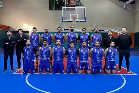 حضور تیم هیئت بسکتبال استان همدان در لیگ ملی دسته یک کشور