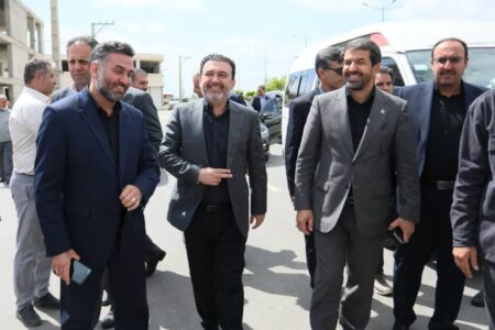 بازدید معاون اقتصادی وزارت کشور از شهرک صنفی‑صنعتی بوعلی۲( بنکداران)