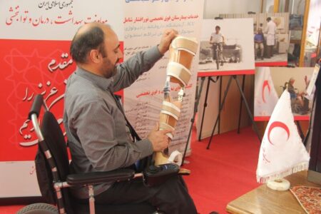 بهره مندی بیش از ۸۳ هزار نفر از خدمات توانبخشی هلال احمر 