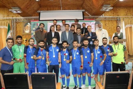 پایان مسابقات فوتسال و والیبال جام شهدای خدمت در همدان