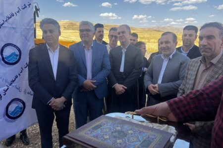 افتتاح طرح آبرسانی به جوانرود