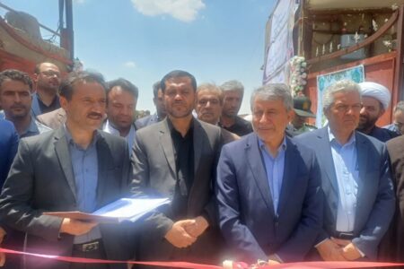 طرح توسعه گوساله پرواری روستای امیرآباد فامنین افتتاح شد