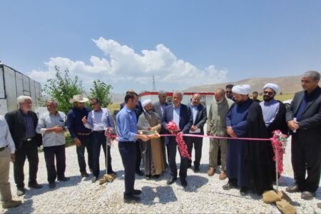 پروژه آبیاری تحت فشار در روستای بیاج اسدآباد افتتاح شد
