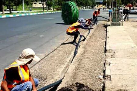 ۸۰ کیلومتر تونل فیبر نوری توسط شهرداری همدان احداث شد