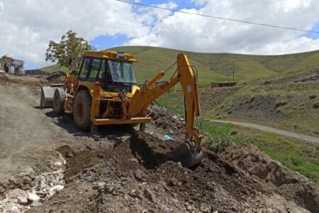 پیشرفت ۸۰ درصدی پروژه‌ اصلاح توسعه شبکه و توزیع آب در روستای «باباپیرعلی