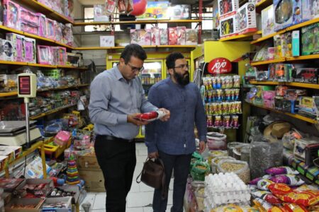 کشف و معدوم سازی اقلام فاسد از اصناف واقع در مسیرهای زائران اربعین 