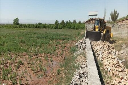 بازگشت ۶ هزار مترمربع از اراضی کشاورزی همدان به چرخه تولید
