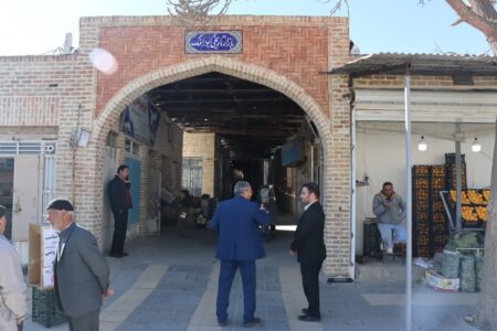 مرحله سوم مرمت بازار کبودرآهنگ به اتمام رسید 