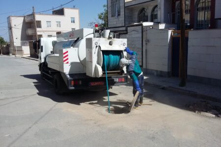 شست‌و‌شوی بیش از ۱۰۰۰ کیلومتر شبکه جمع آوری فاضلاب در استان همدان