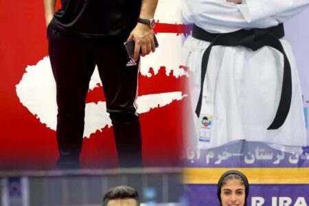 نمایندگان کاراته استان همدان در آوردگاه مسابقات لیگ جهانی گرجستان 