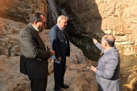 آبشار دربند در جاذبه‌های گردشگری اسدآباد ثبت می‌شود
