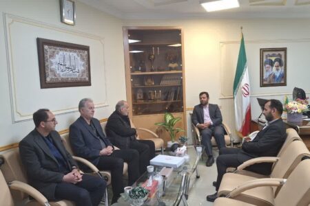 دیدار مدیر عامل شرکت سیاحتی علیصدر با فرماندار جدید شهرستان کبودرآهنگ
