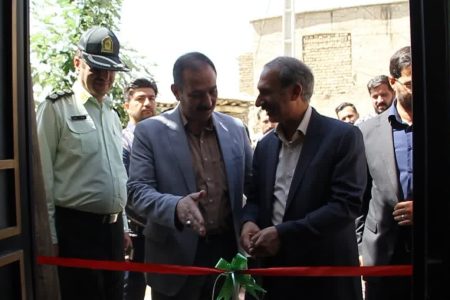 افتتاح نخستین خانه اطفا حریق استان همدان در روستای تاج آباد