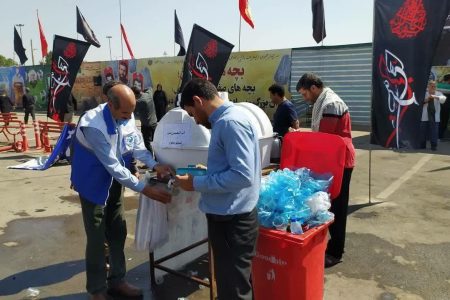 آب سالم برای عزاداران حسینی/ نظارت شبانه‌روزی آبفای همدان در تاسوعا و عاشورا