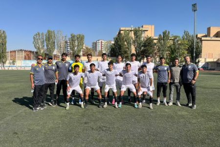 صدرنشینی تیم شهرداری همدان  در هفته سوم  رقابت های لیگ دسته اول فوتبال جوانان کشور