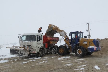 آمادگی ۵۴۱ راهدار و ۳۷۲ دستگاه ماشین‌آلات برای اجرای طرح راهداری زمستانی در همدان