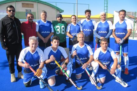 مدال نقره همدان در مسابقات هاکی قهرمانی پیشکسوتان کشور