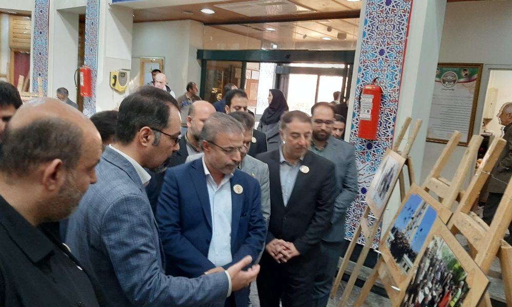 افتتاح نمایشگاه مطبوعات هگمتانه در قاب تصویر