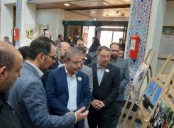 افتتاح نمایشگاه مطبوعات هگمتانه در قاب تصویر