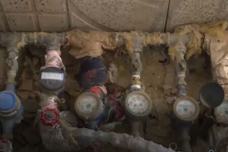 هشدار برای جلوگیری از یخ زدگی کنتور و تأسیسات آب