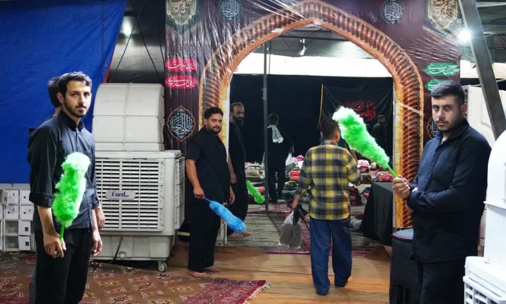 میزبانی در ضیافت عشق/ آغاز حضور خادمان همدان در مسیر کربلا